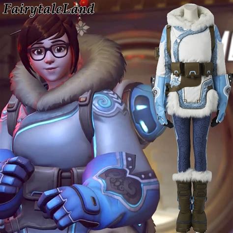 Soldier 76 Tracer Mei Cosplay Costume Popular Game Ow Mei Costume Cosplay Halloween Costumes For