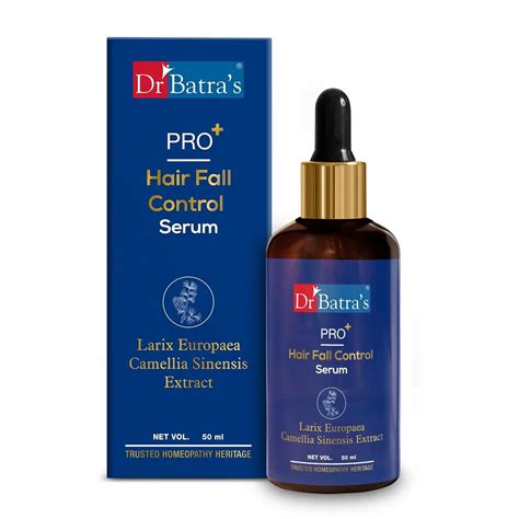 Dr Batras Pro Hair Fall Control Natural Serum 50 Gm Pack Of 2 Rubnic