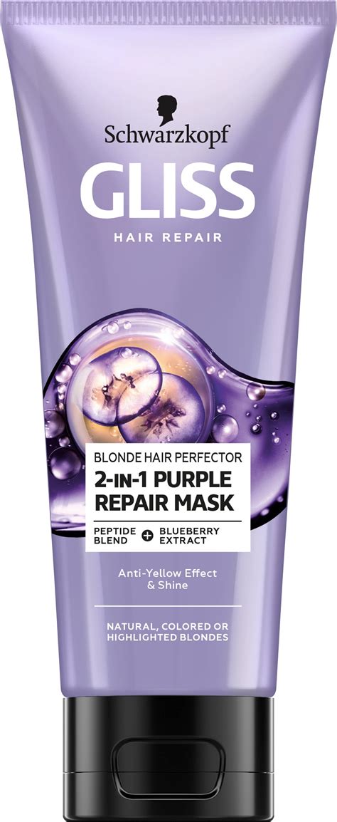 Gliss Маска за коса Blonde Perfector 200 ml Ozone bg