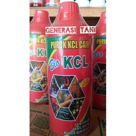 Jual pupuk kcl cair/pupuk BIO KCL cair 1Liter | Shopee Indonesia