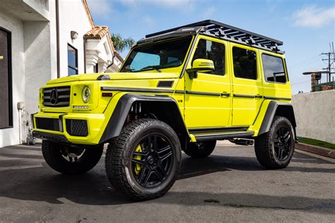 Used 2017 Mercedes Benz G Class G 550 4x4 Squared For Sale Sold Ilusso Stock 271335