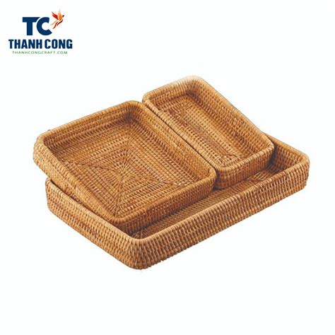 Rattan Tray Set Supplier Thanh Cong Handicraft Export Co Ltd