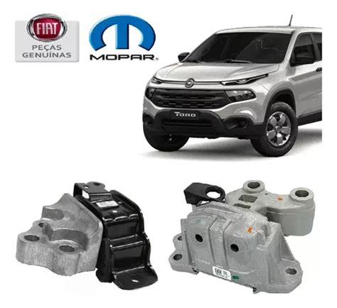 Par Coxim Motor Esquerdo E Direito Original Fiat Toro Flex