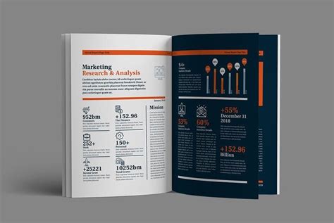 Best Annual Report Template Designs With Creative Indesign