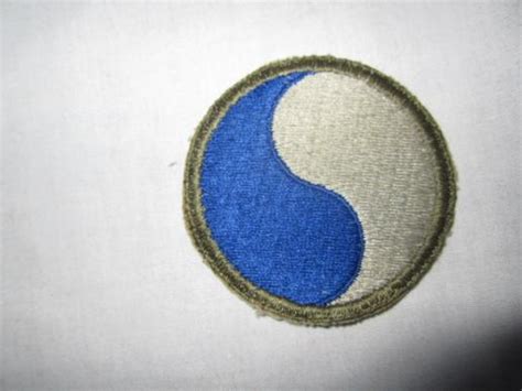 Imcs Militaria Us Ww Th Infantry Division Patch