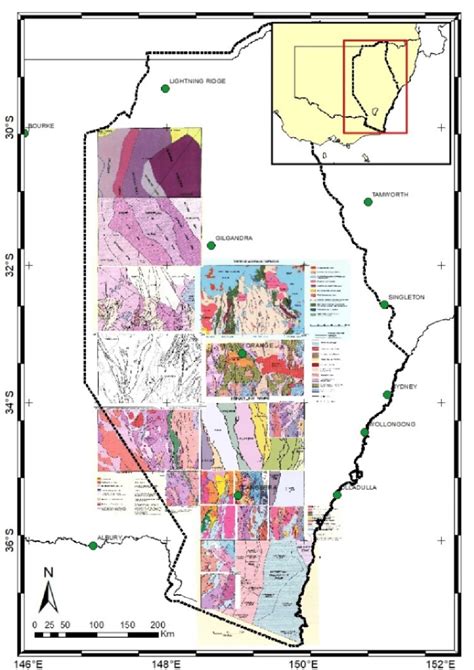 Available Georeferenced Maps Of Structural Zones Contained On Existing