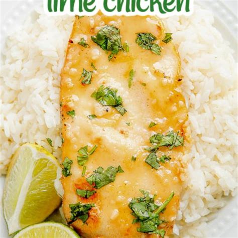 Skillet Coconut Lime Chicken