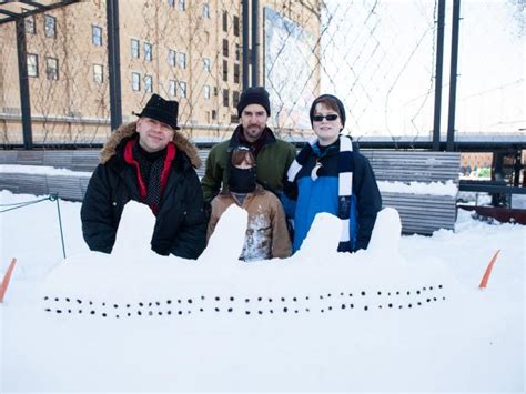 Snow Sculptures Wow Crowds at Annual High Line Competition - Chelsea ...