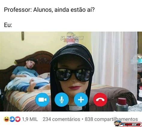 Como Estão As Aulas Durante A Quarentena Memes