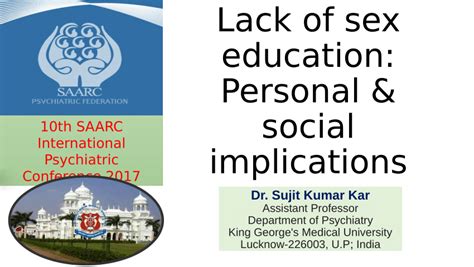 PDF Lack Of Sex Education Personal Social Implications