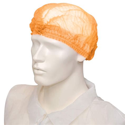 Hair Nets Crimped 21 Orange I Highgate Group