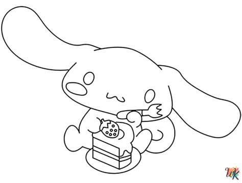 Dibujos Para Colorear Cinnamoroll Descarga De Fotos