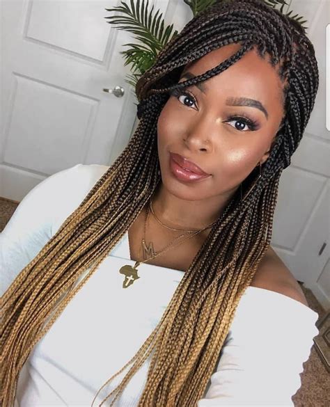 Box Braids Wig For Black Micro Braided Wigs Passion Twist Etsy