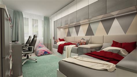 Стилна стая за тийнейджъри - Мебели за детска стая FURNISH BG маг