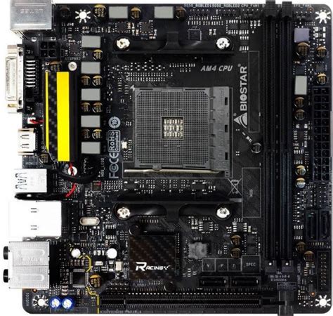 Biostar Racing X370 GTN Anunciada La Primera Placa Mini ITX Para AMD Ryzen