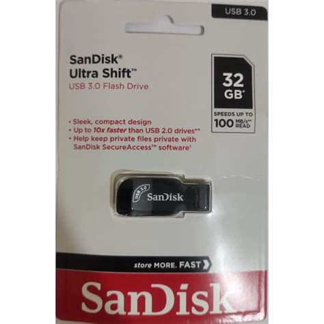 Pen Drive 32gb Cruzer Blade Ultra Shift Z410 3 0 Sandisk Shopee Brasil