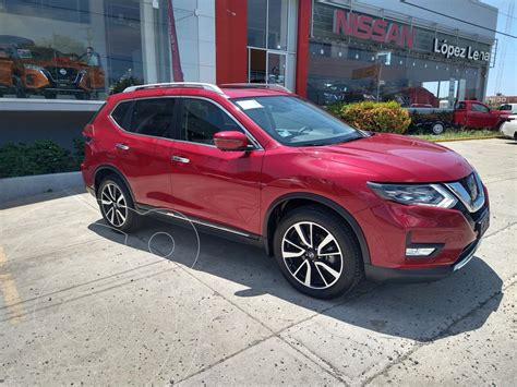 Nissan X Trail Exclusive 2 Row Usado 2019 Color Rojo Precio 496 000