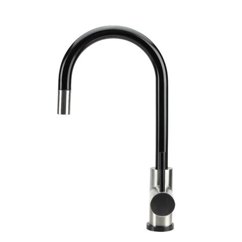 Swedia Klaas Stainless Steel Kitchen Mixer Tap With Pull Out Brushed