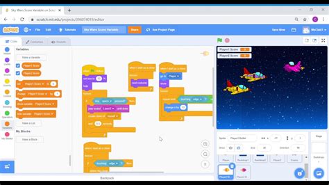 Create Score Competition Variable In Scratch Youtube