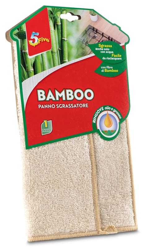 Superfive Bamboo Multiuso Panni Casa