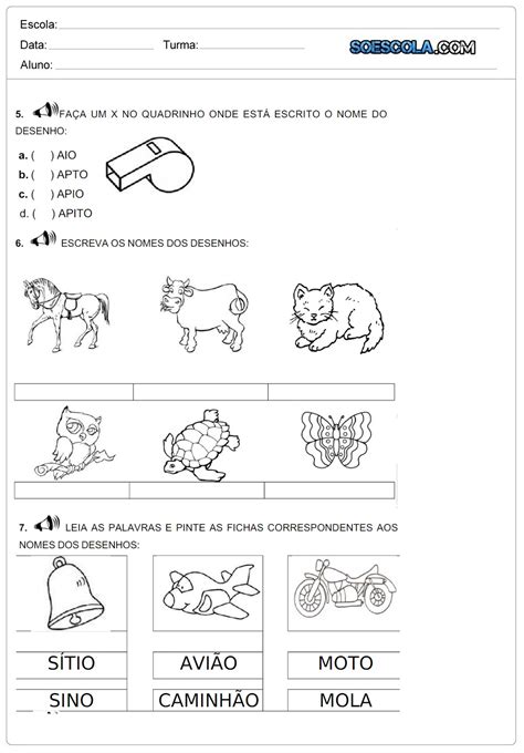 Exemplo De Avaliação Diagnostica Na Educação Infantil Novo Exemplo