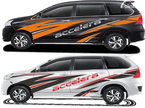 37 Top Gambar Contoh Cutting Sticker Mobil Avanza Putih Konsepmodif