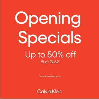 Calvin Klein Opening Sale Up To Off At Mitsui Outlet Park Apr