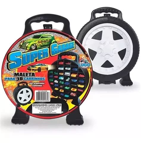 Maleta Para Carrinhos Roda Estilo Hot Wheels Super Garage Frete Gr Tis
