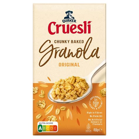 Quaker Cruesli Granola Original 450 Gr Carrefour Site