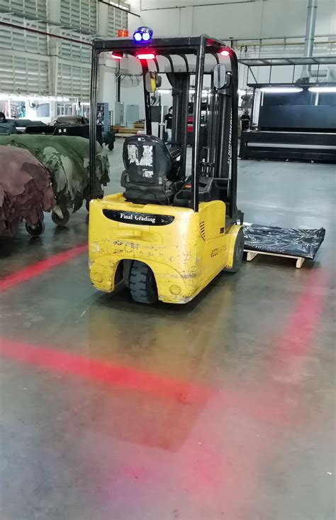 Pm Red Line Extra W Led Red Zone Safety Lights Forklift