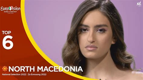 Eurovision 2022 National Selection 🇲🇰 North Macedonia Za Evrosong