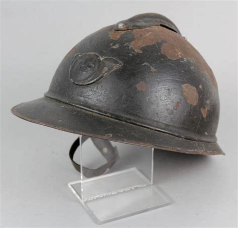 Cs Militaria Ww French Chasseur M Adrian Helmet