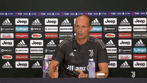 Conferenza Allegri pre Juventus Spezia Di Maria sarà convocato