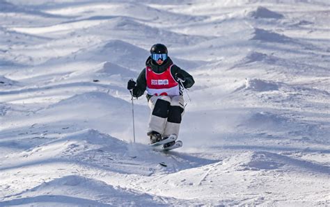 Irish First With Thomas Dooley Competing In Dual Moguls Olympic Ireland