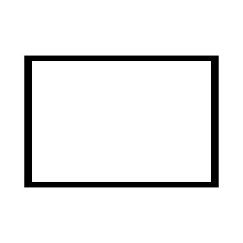 black border rectangle frame, tablet FRAME , tablet Blank isolated