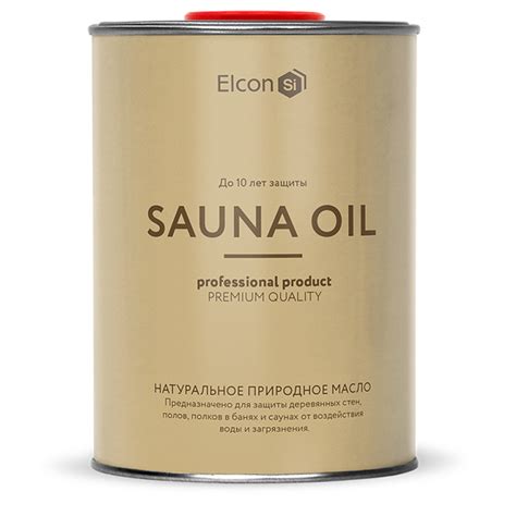 Масло для дерева Elcon Sauna Oil 1л. купить на OZON по низкой цене ...