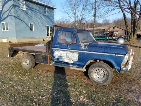 1979 Ford F150 Flatbed 4x4 1500 St Charles Cars And Trucks For