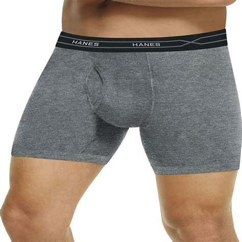 Hanes Hanes Men S X Temp Long Leg Boxer Briefs Comfort Waistband 2x 3 Pack Style 973xl3