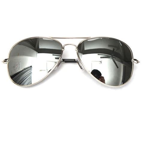 Unisex Silver Mirror Pilot Style Metal Frame Sunglasses Shades Glasses Mirrored Aviator