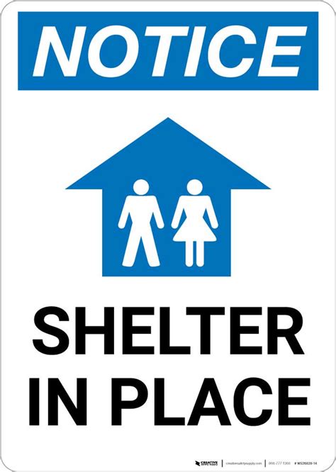 Notice: Shelter In Place Portrait | 5S Today