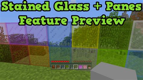 Stained Glass Pane Minecraft - Glass Designs