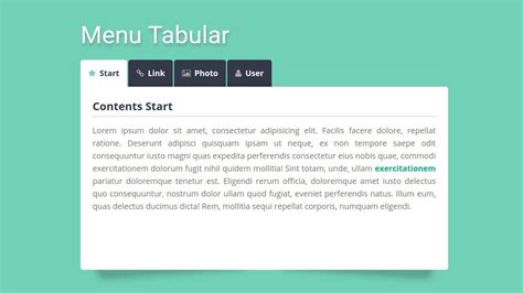 How To Create Tab Menu In HTML CSS JS Menu Tabular Tab Menu CSS