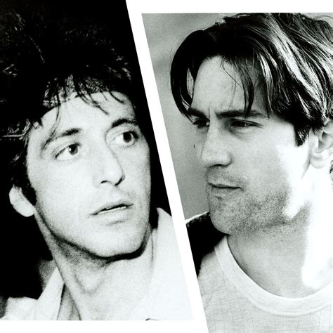 Robert De Niro Al Pacino Young