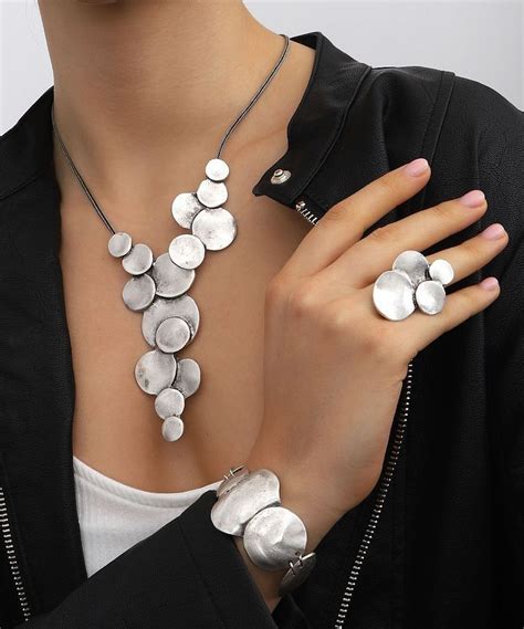 Pin By Michele Sartin On Silver Lining Statement Jewelry Sets