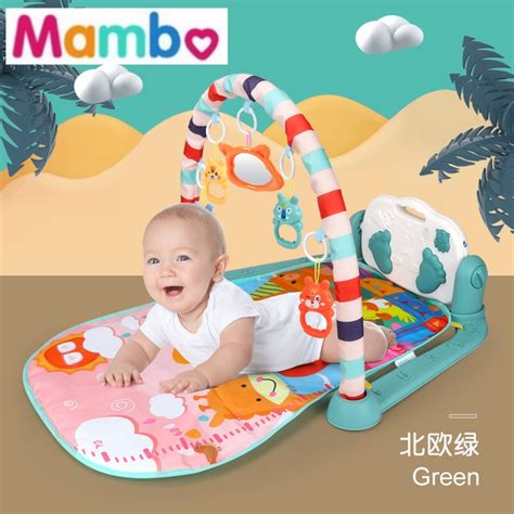 BabaIMama Baby Piano Gym Playmat activity playmat Baby toys and Stand ...