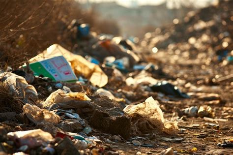 Premium Photo Piles Of Waste Echoes Of Our Environmental Legacy