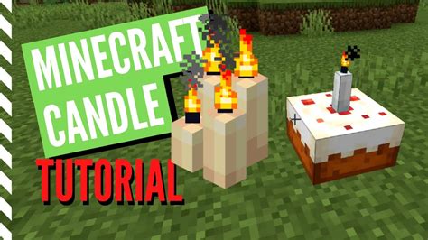 How To Make A Candle In Minecraft Minecraft Candle Tutorial