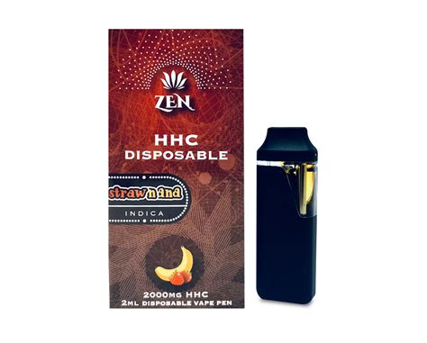 Strawnana Hhc Disposable Vape 2ml Sweet And Smooth Colorado