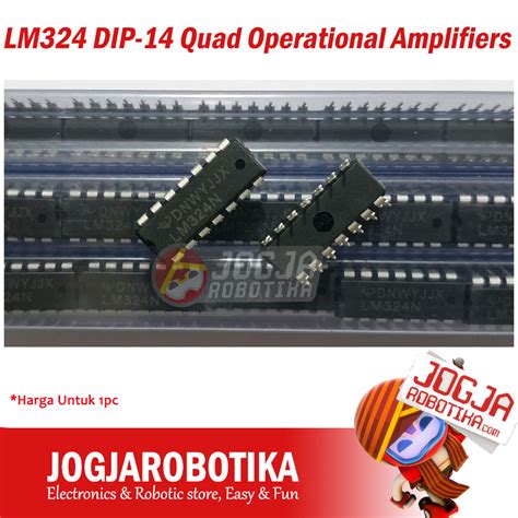 Jual Lm Dip Quad Operational Amplifiers Shopee Indonesia