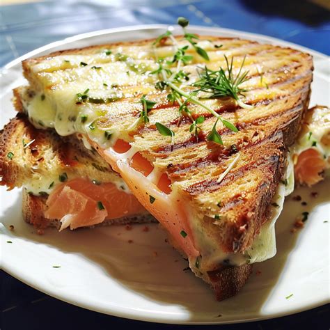 Croque Monsieur Au Saumon Et Boursin Une Recette Savoureuse Et Simple